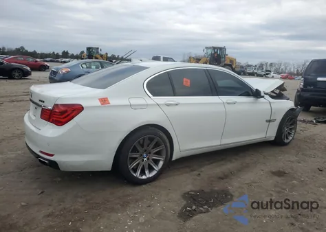2012 BMW 750I xDrive из США, поврежденный, VIN WBAKC6C52CC396698